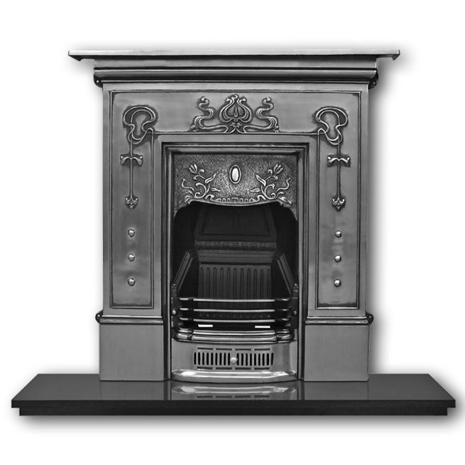 The Bella cast iron combination fireplace
